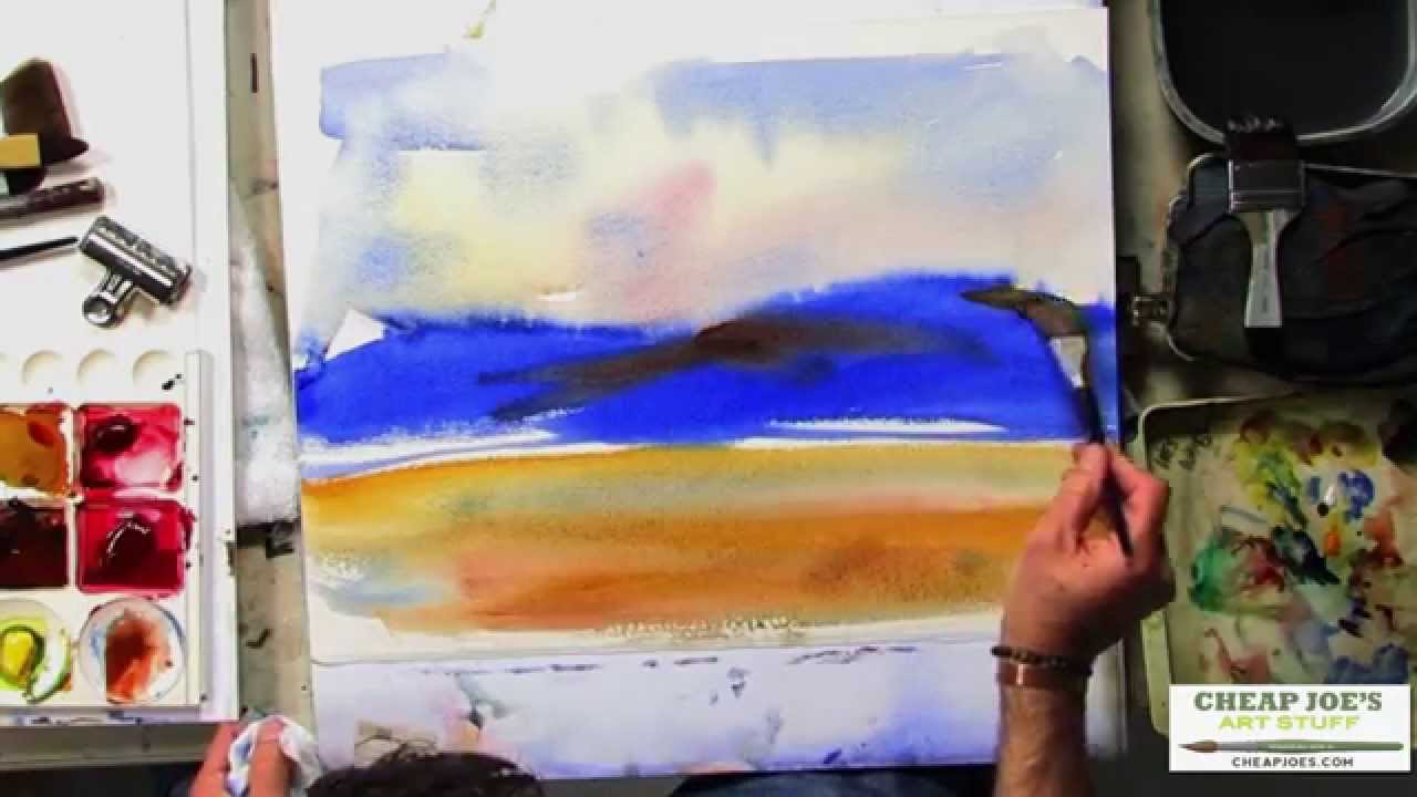 Painting Wet Into Wet With Wes Waugh - A Conceptual Model