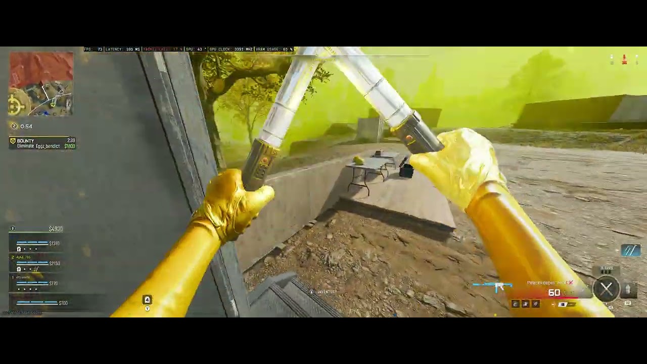 Warzone Resurgence - Quads - Me, JJ & 2 randoms stacking to Victory Ggs Teammates