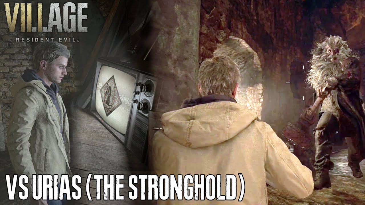 RESIDENT EVIL Village Vs Uriaș (The Stronghold) in Third Person View (Side POV)