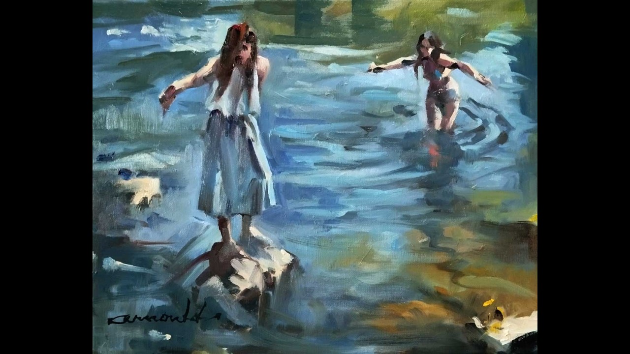 Christian Arnould /démo Oil painting