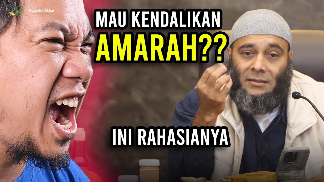 Mau Kendalikan Amarah? INI RAHASIANYA - dr. Zaidul Akbar Official