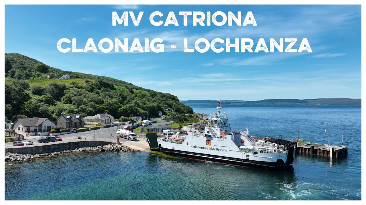 MV Catriona Trip from Claonaig to Lochranza Isle of Arran | CalMac