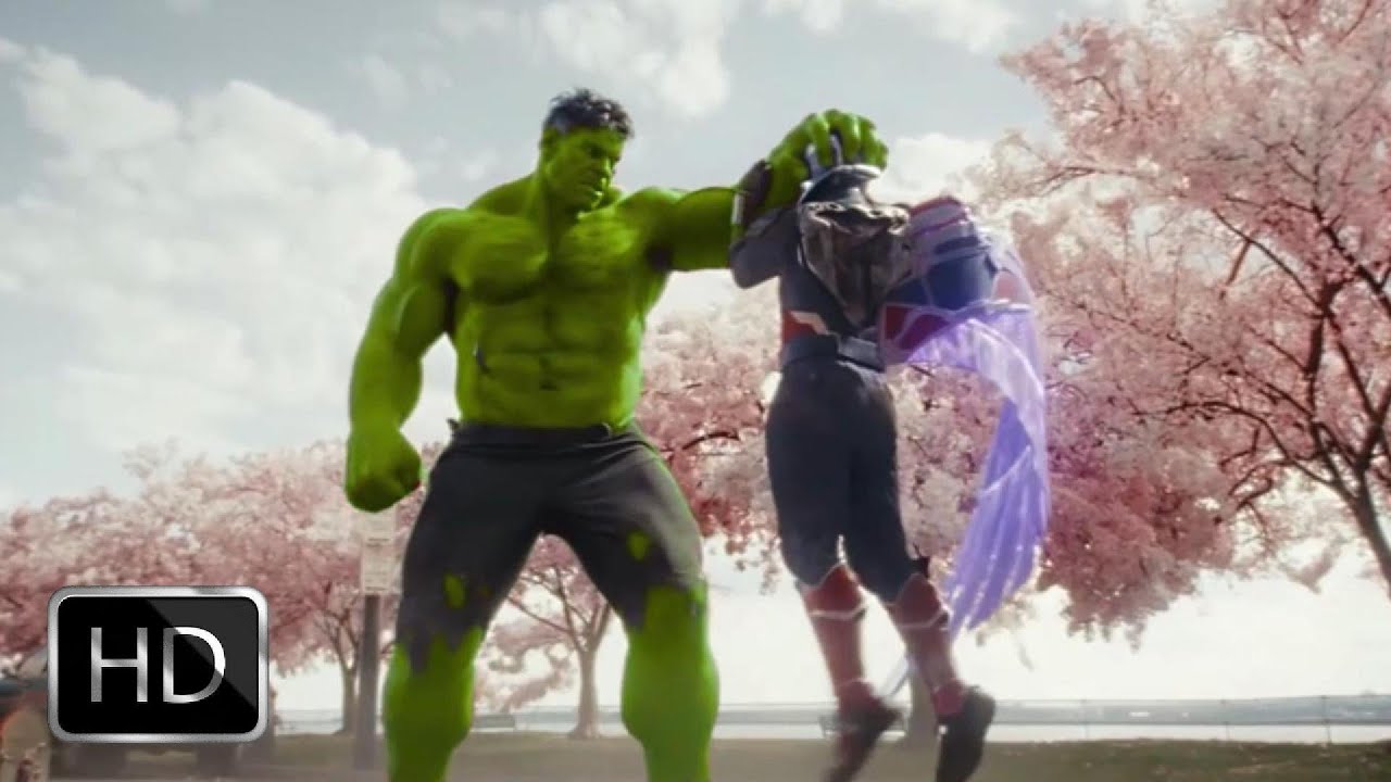 What If Red Hulk Was Green in Captain America?