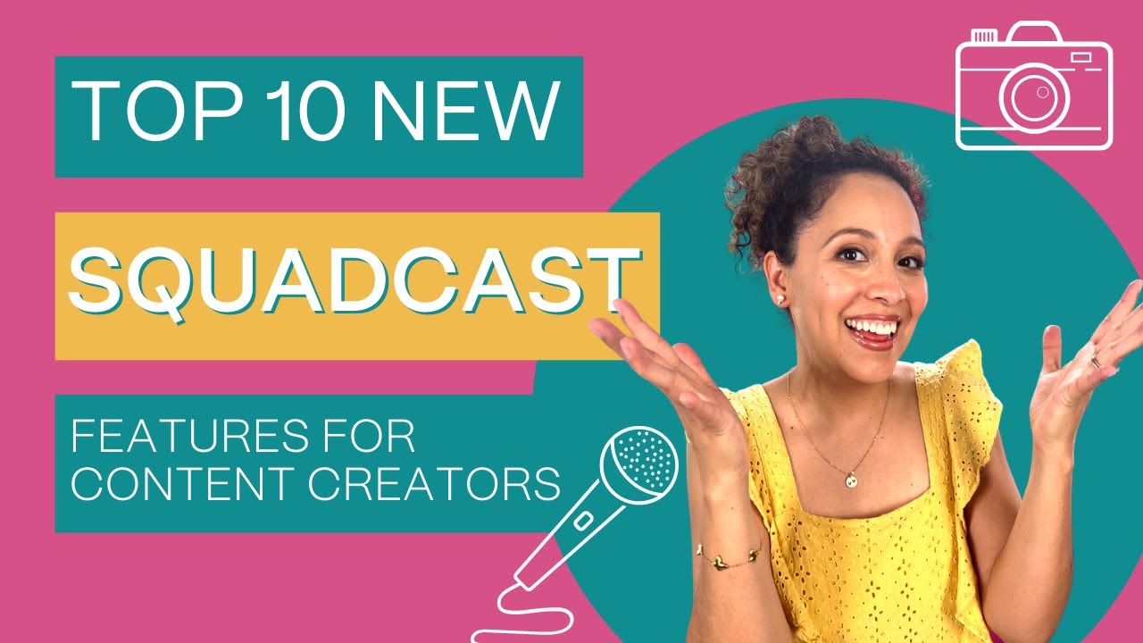 Top 10 New SquadCast Features to Help You Improve Your Remote Podcast Recordings
