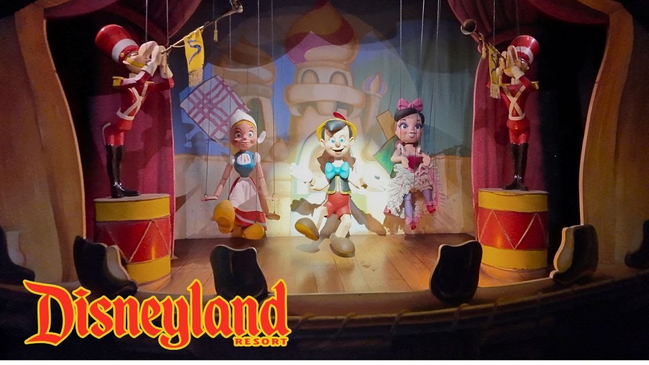 [4K] Step Inside Pinocchio's Daring Journey | Disneyland Fantasyland POV