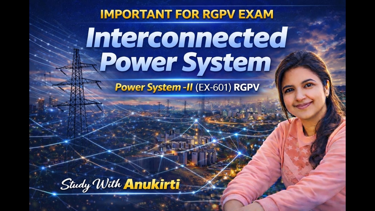Interconnected Power System |Power System II| #rgpvbhopal #electrical #education #6thsemester