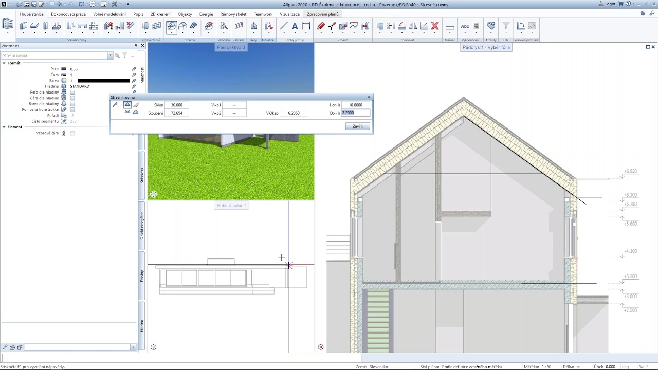 Online školení - #2 Architektura (Allplan Architecture 2020)