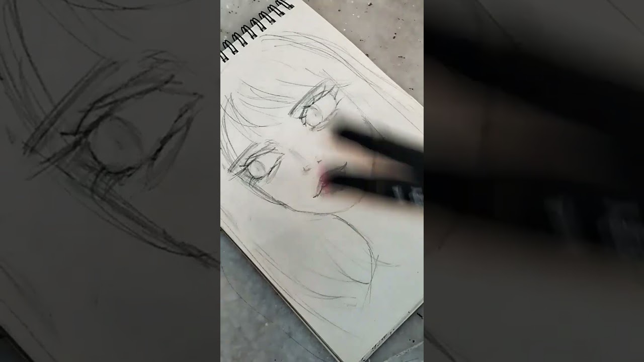transition alert ⚠️ (messed up version🤧)  #trending #drawing #transition #pleasedontletthisflop