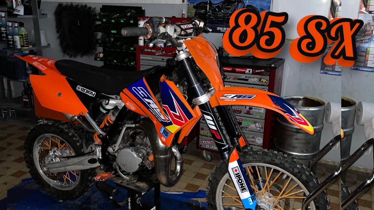 Après plein de galères ma 85 SX est enfin prête à rouler 🔥