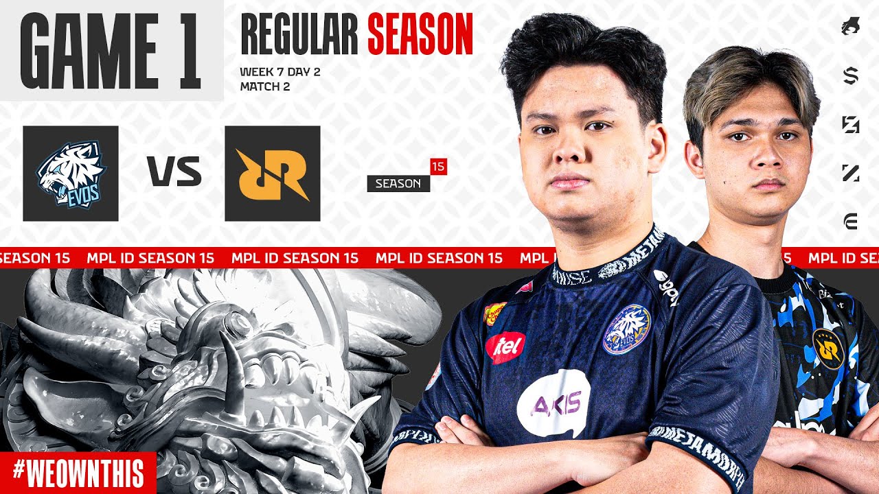 EVOS vs RRQ HOSHI | Regular Season Week 7 Day 2 | Game 1 | #MPLIDS15
