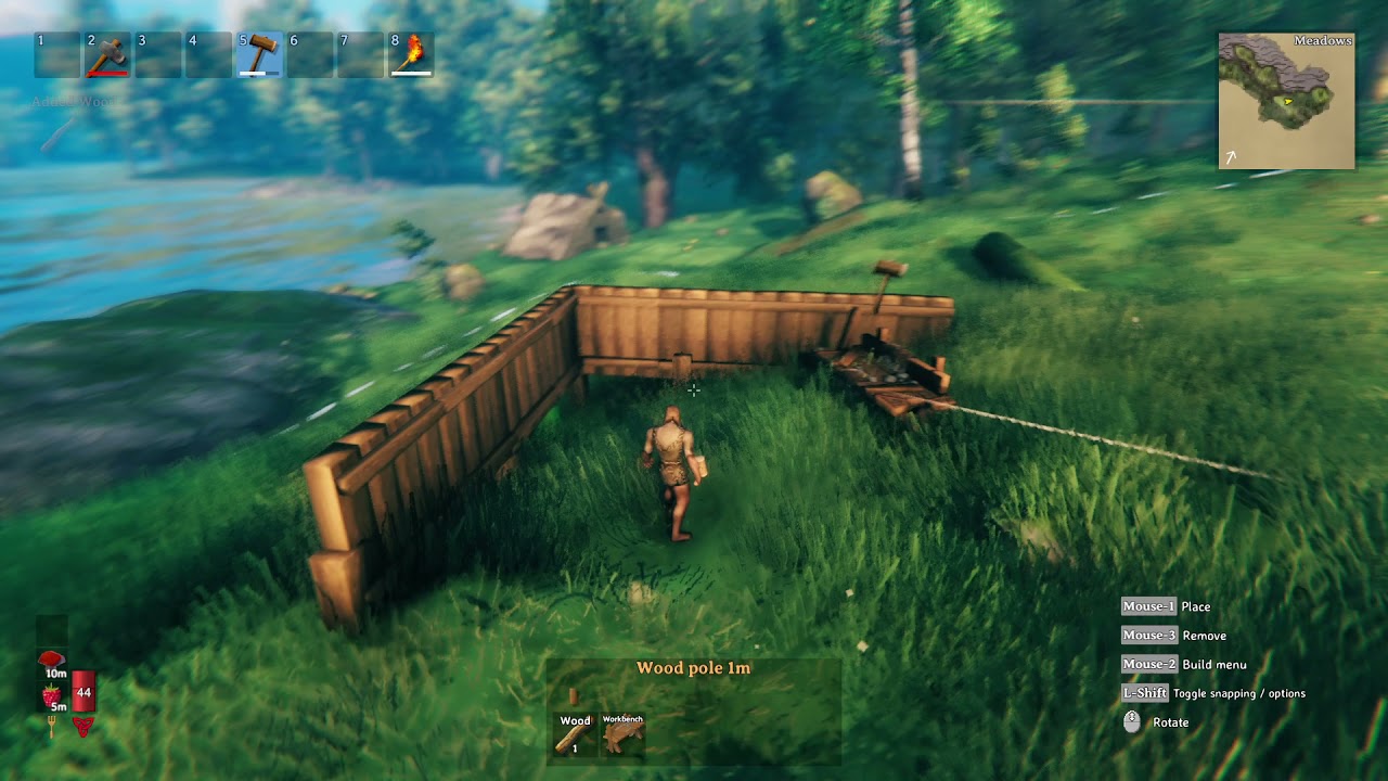 Lets play Valheim ep1