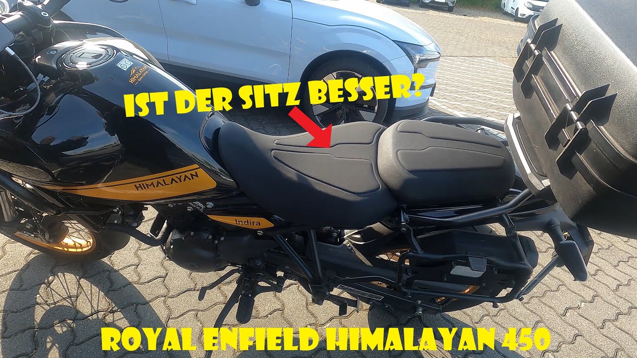Royal Enfield Himalayan 450 - Die Komfortsitzbank