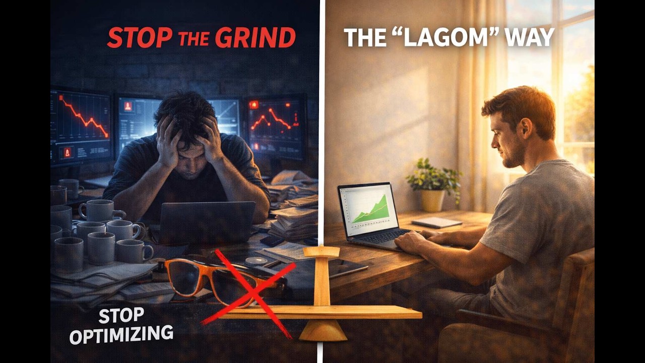 Lagom Productivity: The Swedish Secret to Ending Burnout & Working Smarter