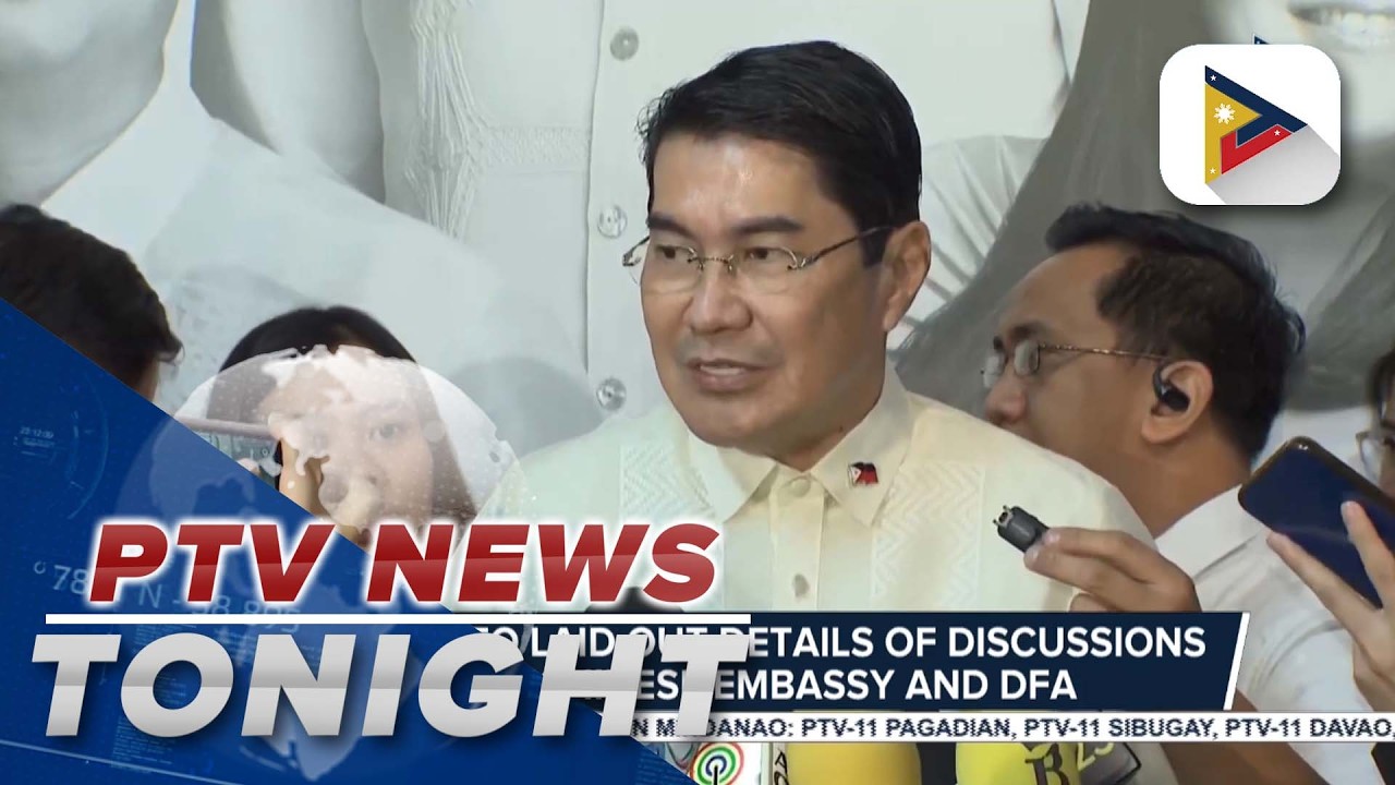 Sen. Erwin Tulfo holds dialogue with Chinese Amb. Jing Quan, calling the discussion productive...