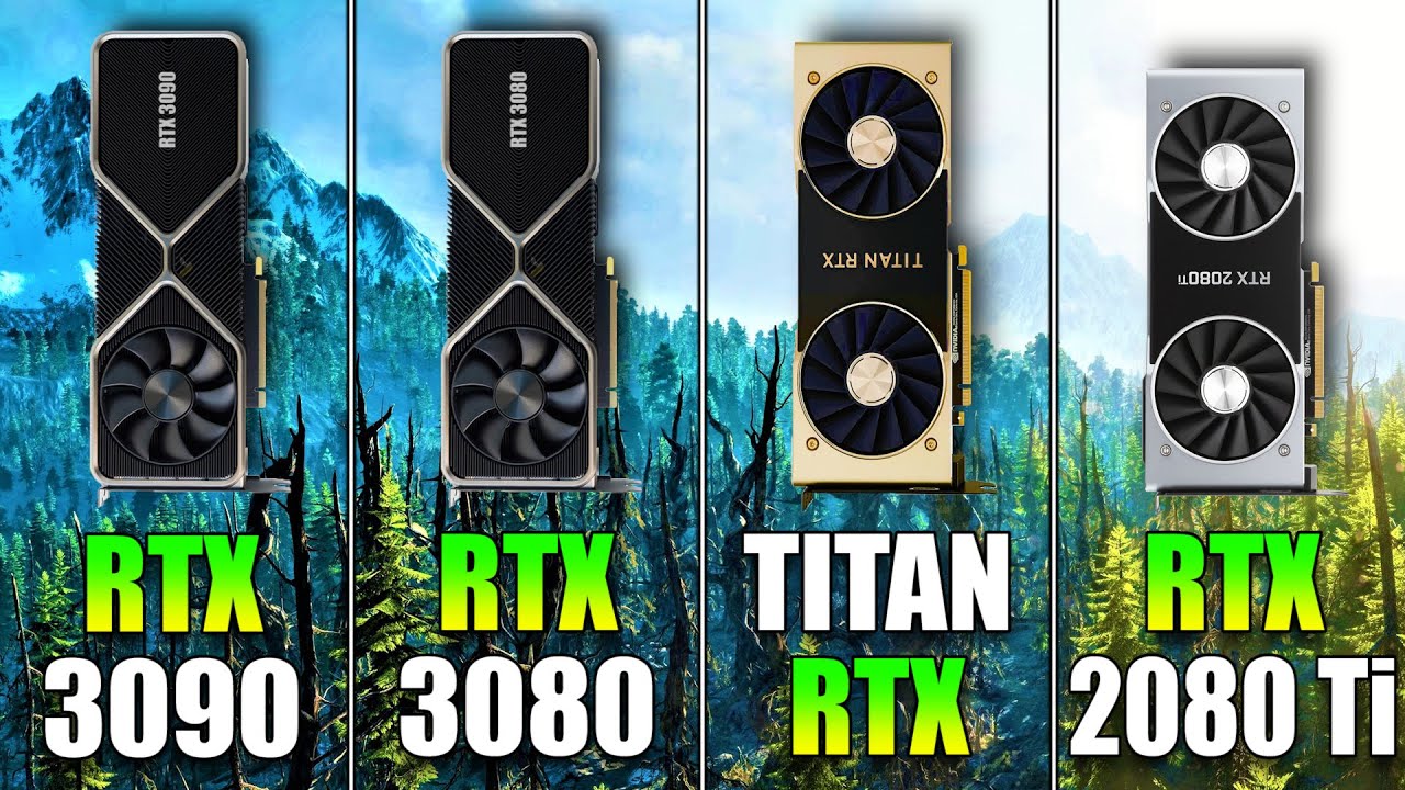 RTX 3090 vs RTX 3080 vs TITAN RTX vs RTX 2080 Ti | Battle Among the Monsters!!!