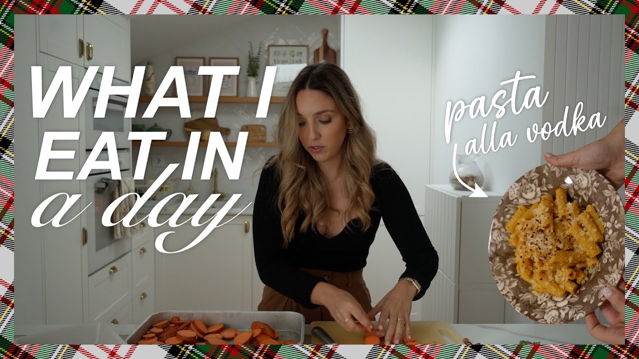 What I Eat In a Day *pasta night* | Inês Ribeiro