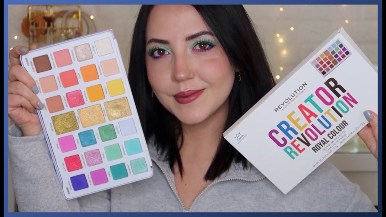 REVOLUTION CREATOR ROYAL COLOR PALETİNİ DENİYORUM