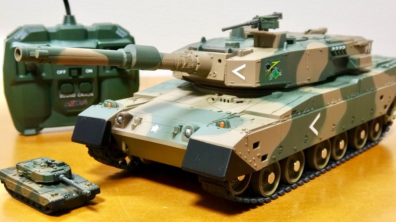 砲塔の動きが渋すぎる!ジョーゼンのラジコン 1/28スケール 陸上自衛隊90式戦車