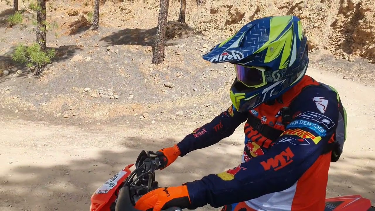 Tenerife off road enduro ride🌴☀️🌵🙂