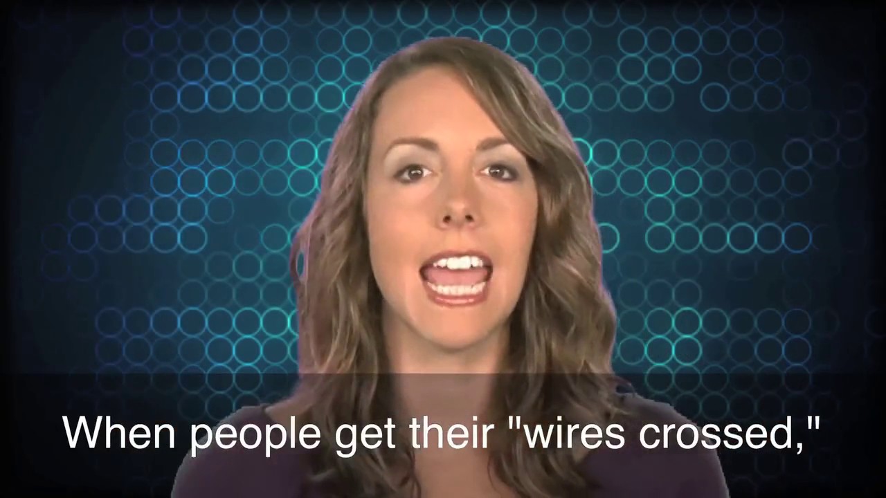 English in a Minute: Wires Crossed