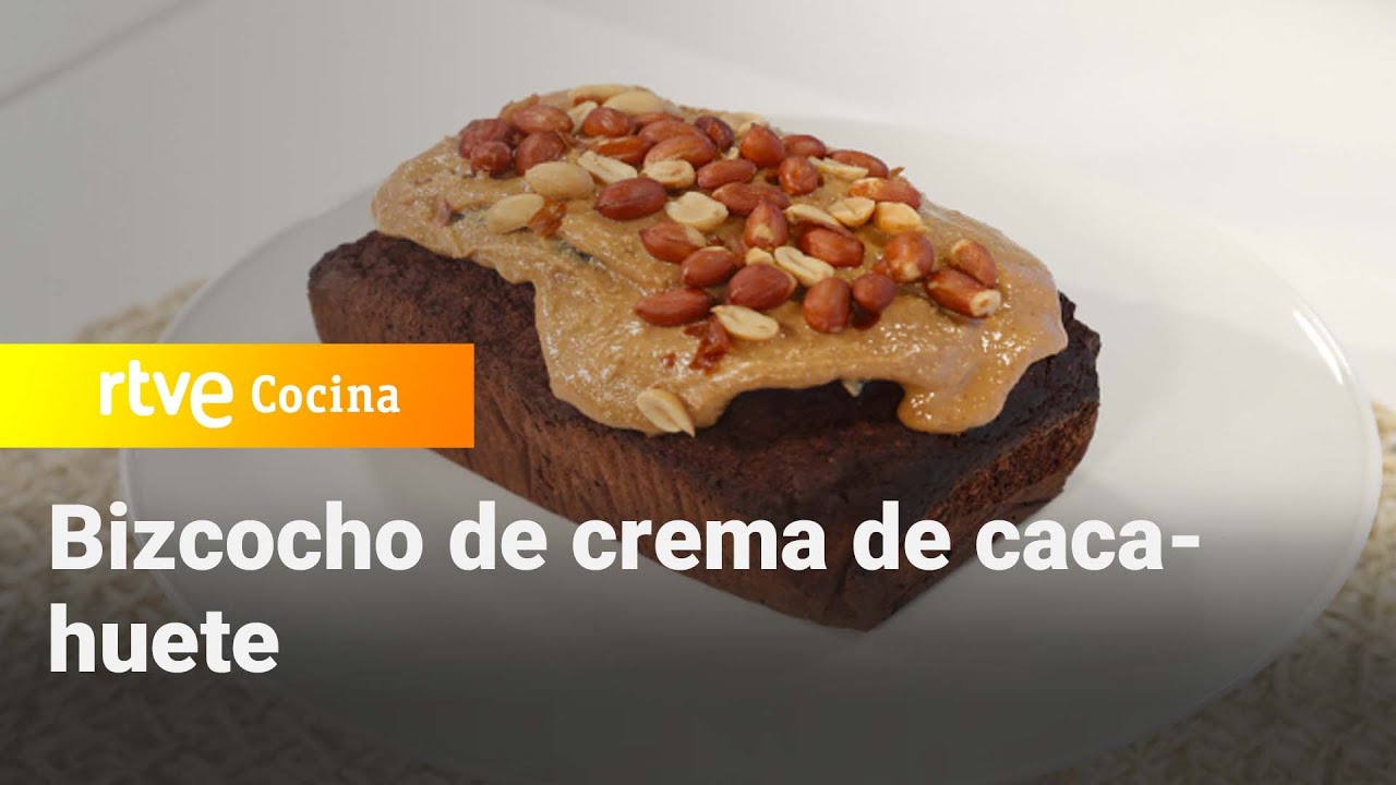 Bizcocho de crema de cacahuete de Marta Verona - Saber Vivir | RTVE Cocina