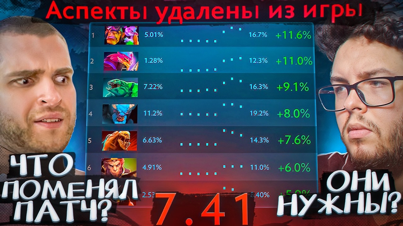 ДЕБАТЫ! - НОВЫЙ ПАТЧ 7.41 МУСОР? [Dota 2]