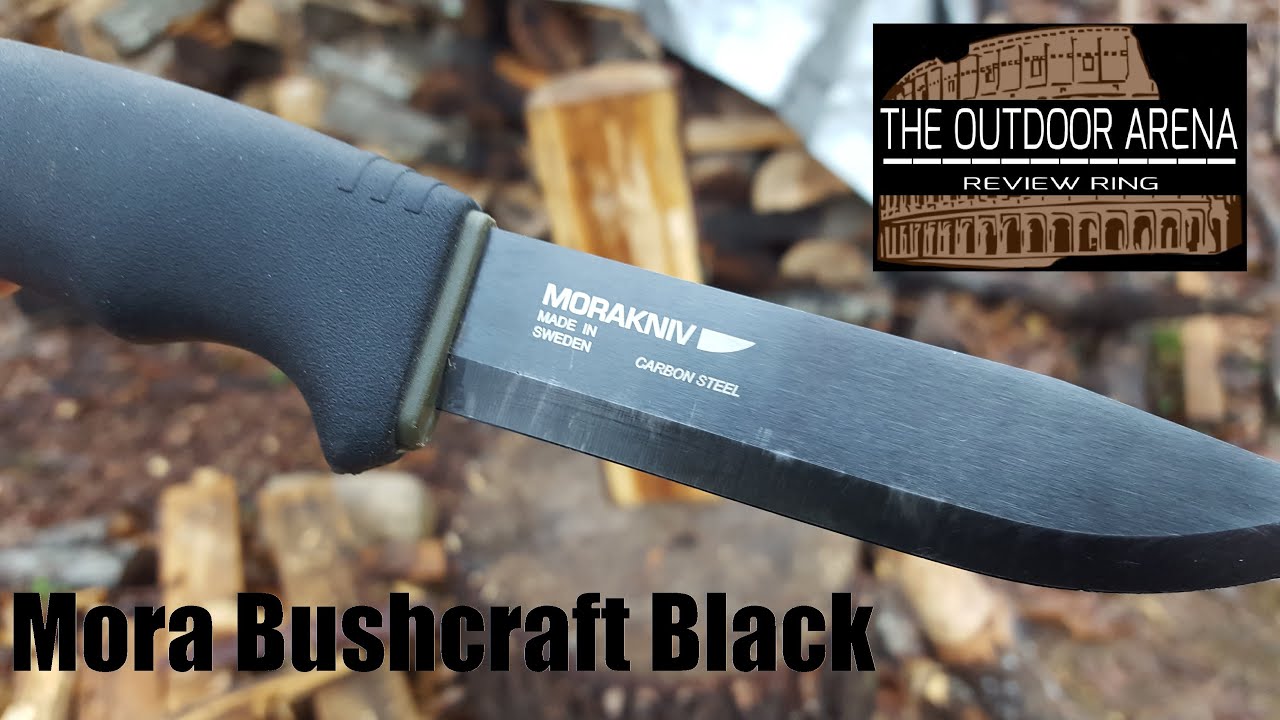 Mora Bushcraft Black in The Outdoor Arena