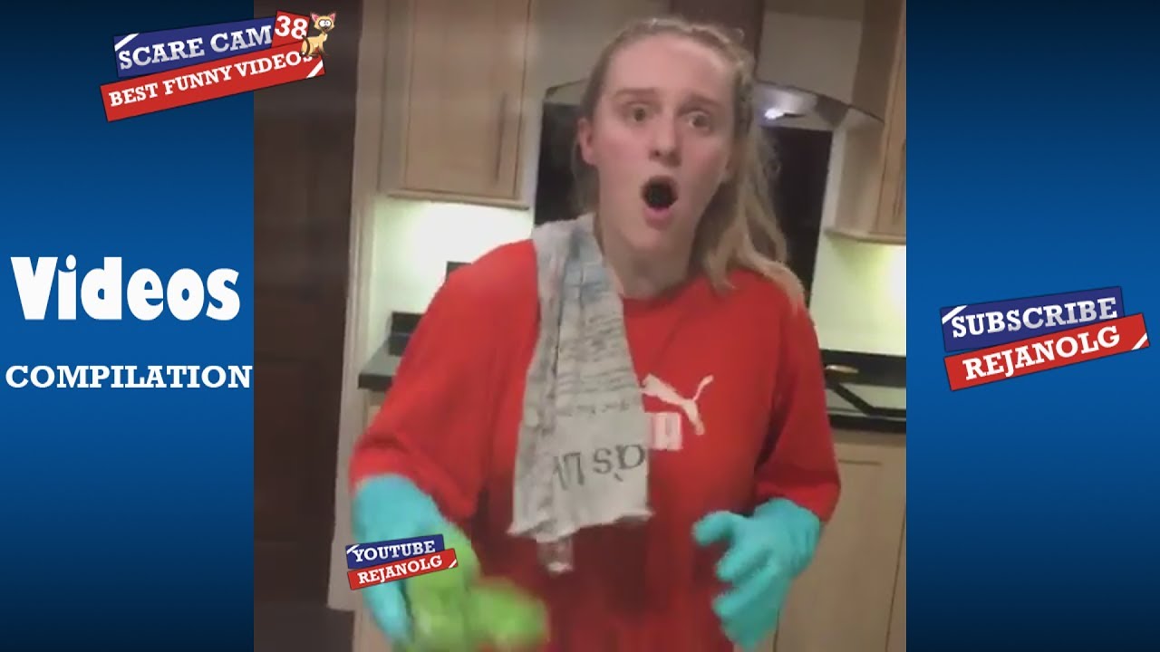 SCARE CAM #38 COMPILATION 2017 - Try Not To Laugh
