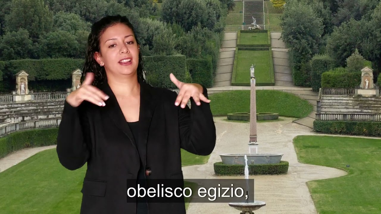 Giardino di Boboli | Video in LIS