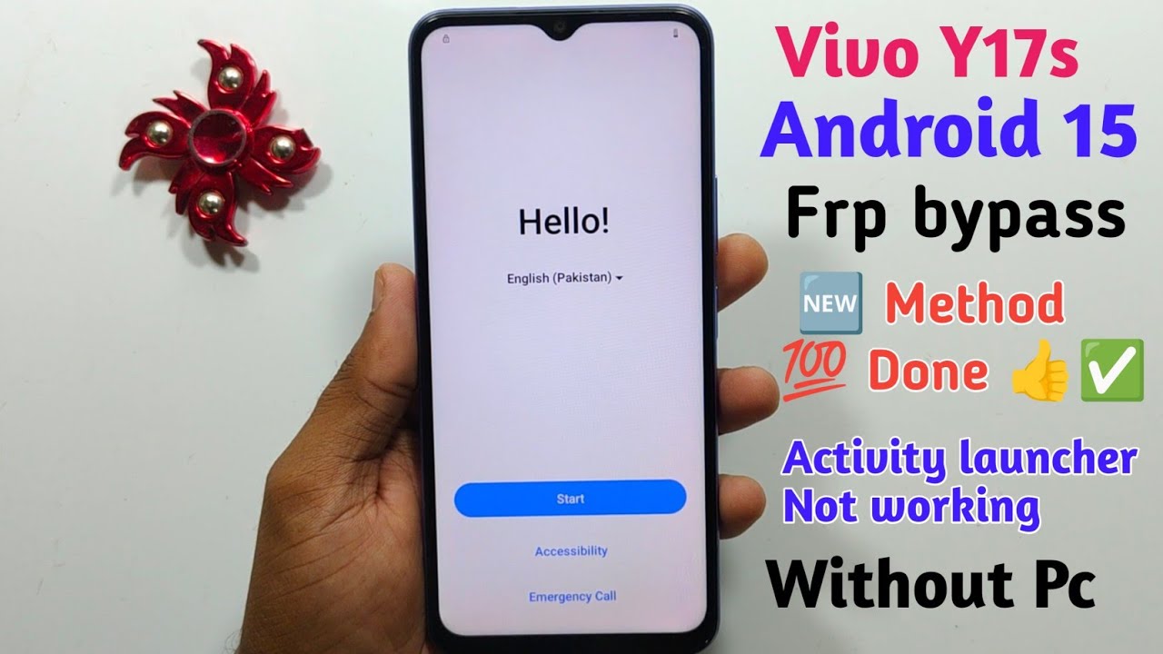 Vivo Y17s Frp bypass Android 15 🆕 Method 💯 Done 👍✅ Without Pc Google Account Bypass 