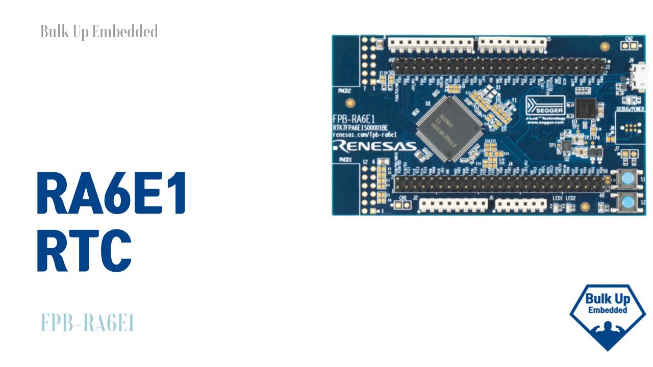 11. RA6E1 RTC