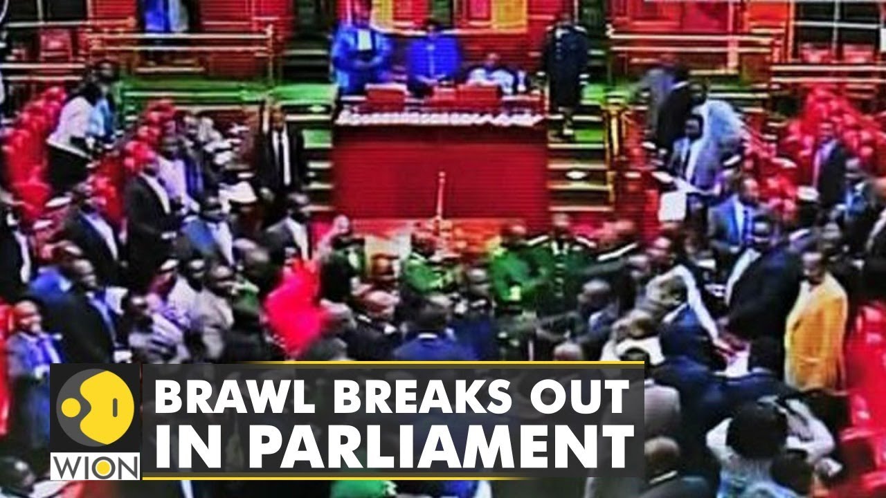 Brawl erupts in Kenyan parliament | Latest World English News | WION