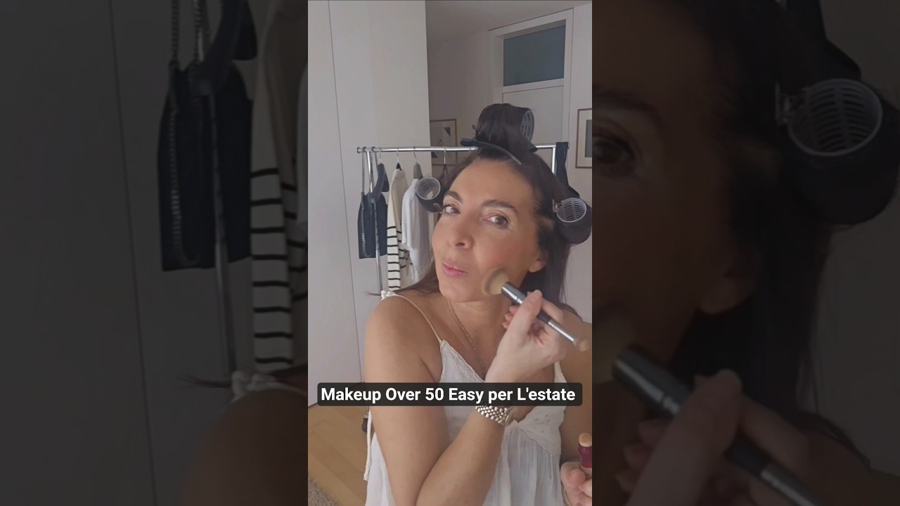 ✨ Makeup estivo over 50 facile e veloce! ✨Scopri come realizzare un trucco leggero e luminoso.