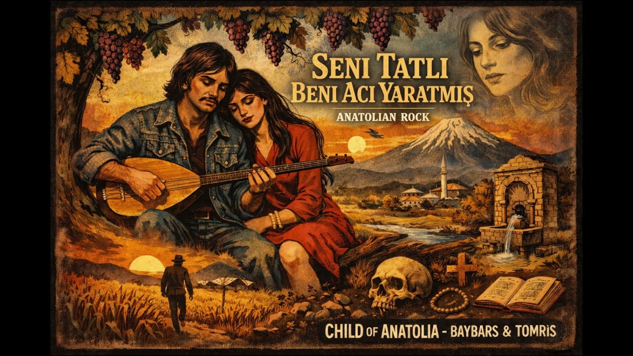 SENİ TATLI BENİ ACI YARATMIŞ | Psychedelic Anatolian Rock Cover TOMRİS
