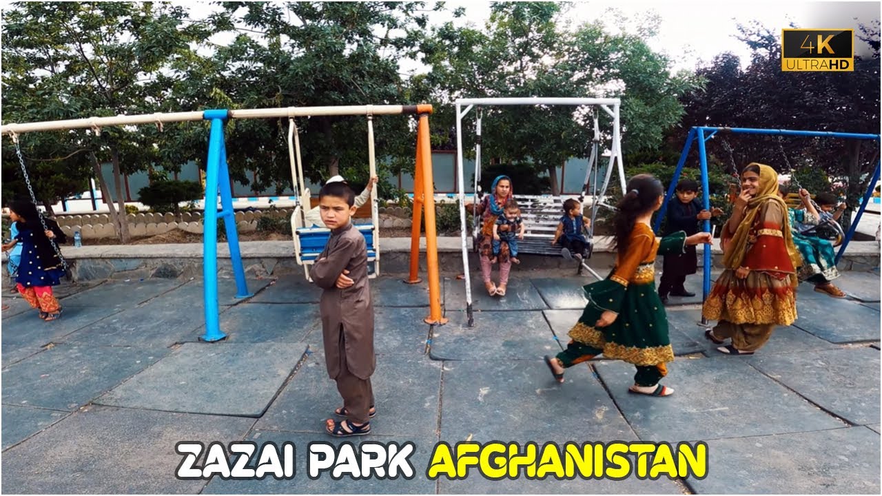 Zazai Park In Afghanistan | 4K