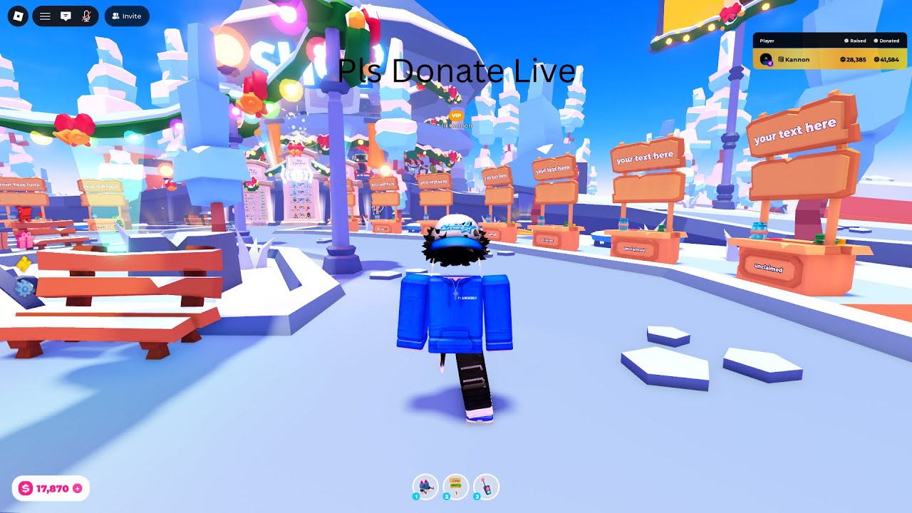 🔴 Pls Donate Live  | Roblox