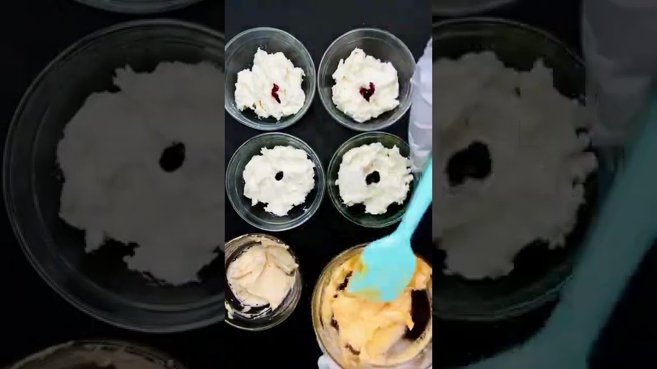 Magic Gel Colour Application with Whipping Cream