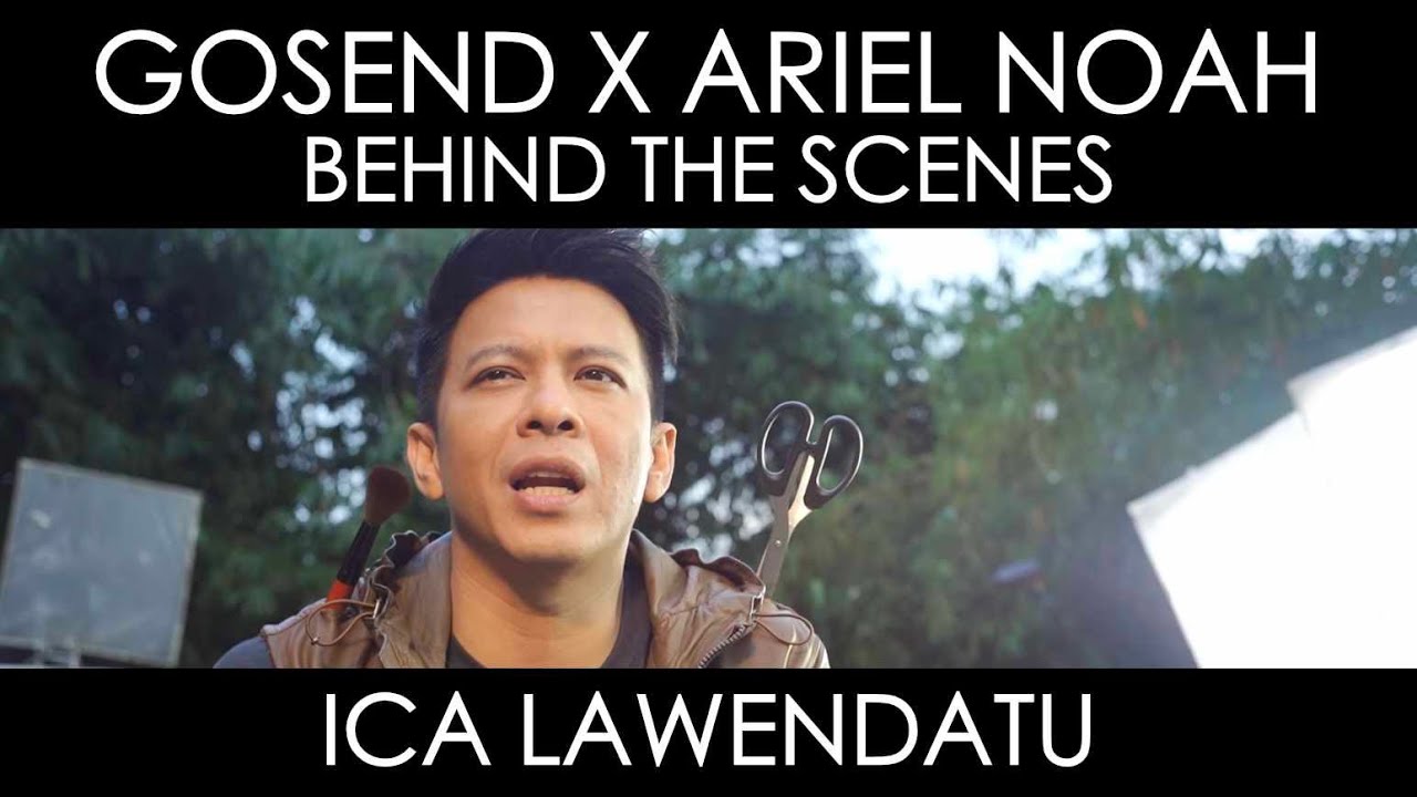 Behind The Scenes (BTS) Gosend x Ariel Noah