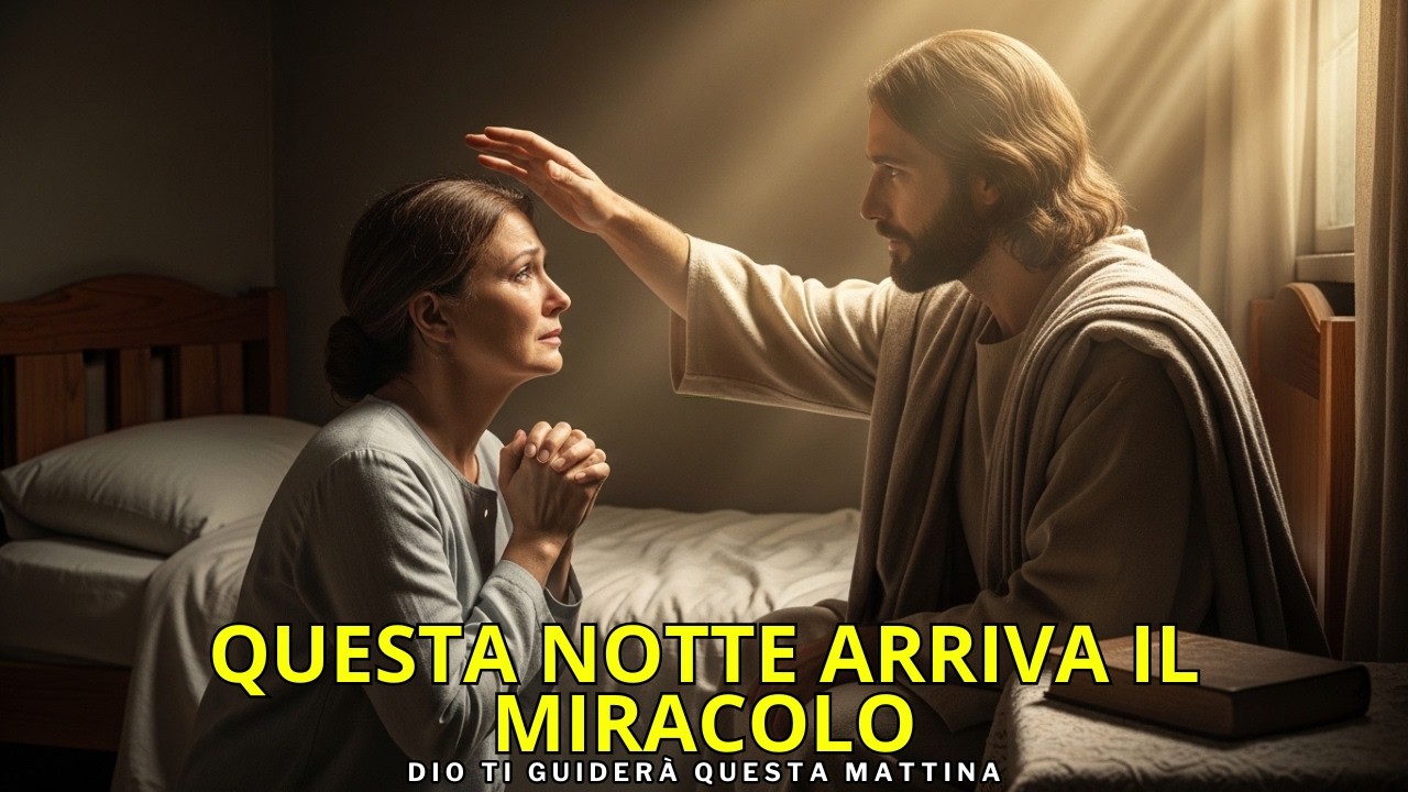DIO TI DICE OGGI: FIGLIA, IO STO AGENDO, CIÒ CHE HO PROMESSO SI COMPIRÀ ANCORA QUESTA NOTTE, CONFIDA