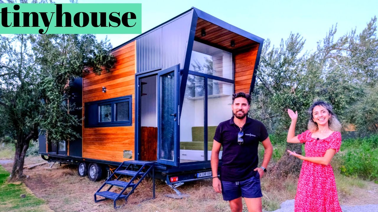 Крошечный домик из дерева ИРОКО 🏠 МОБИЛЬНЫЙ ДОМ, прочный, как корпус корабля