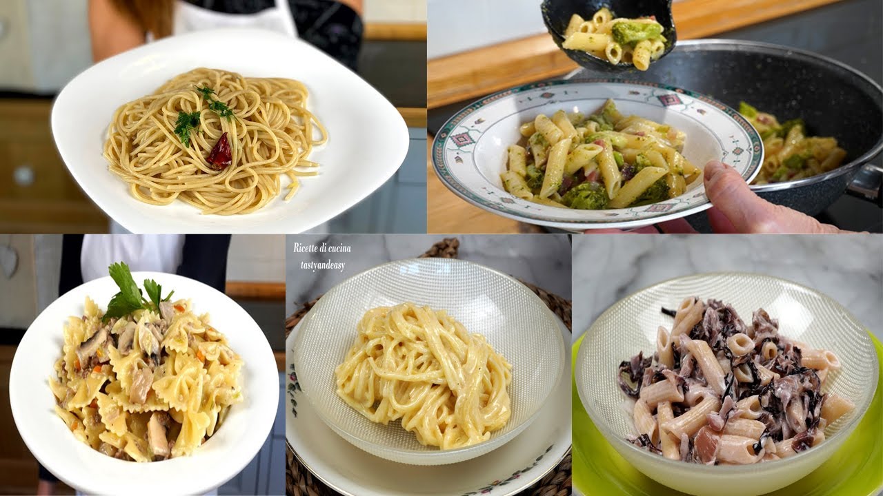 Primi Piatti in Bianco: 5 Ricette per chi non ha voglia di Pomodoro - Ricette Facili e Cremose