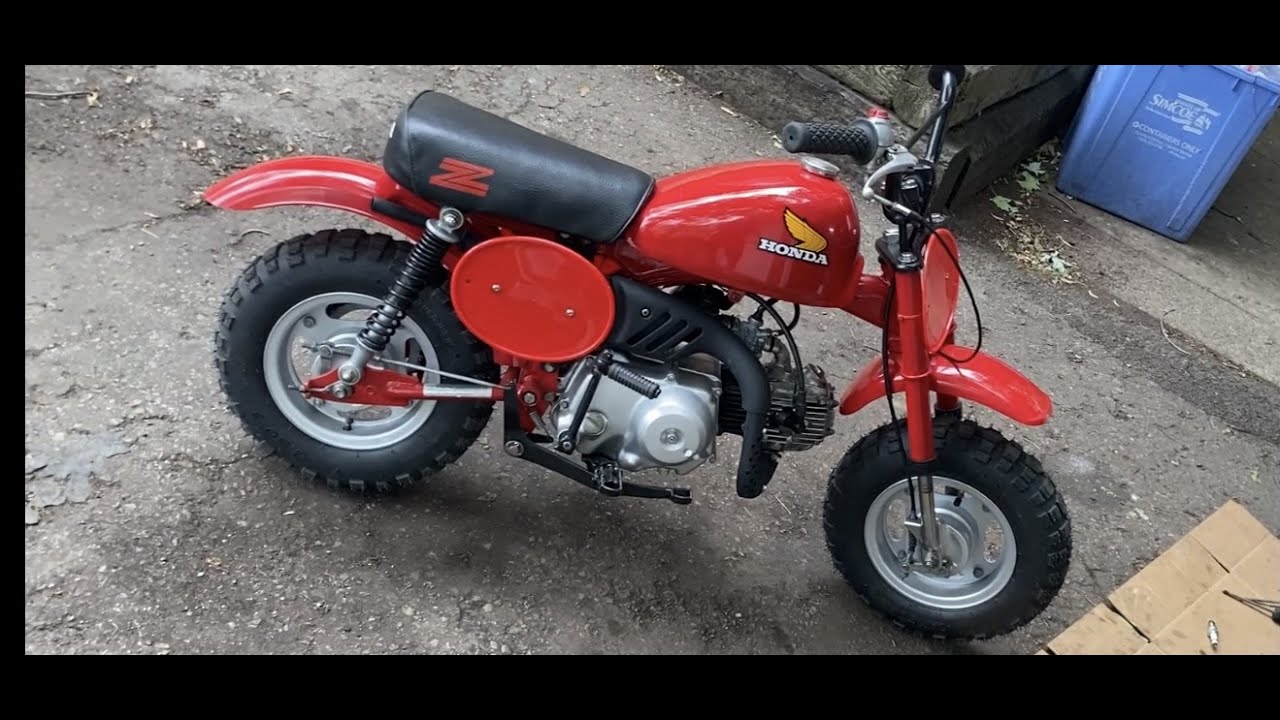 1981 Honda Z50r full restoration . Part 6 Final video DONE !