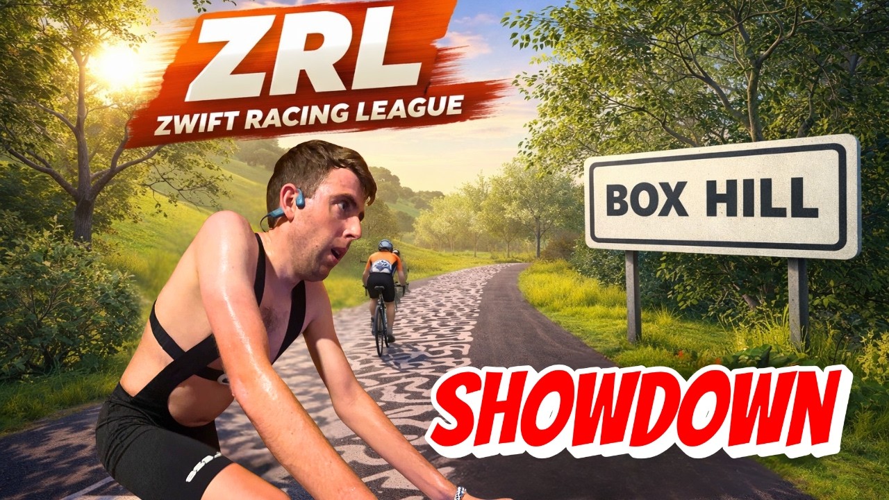 🔴 Zwift Racing League Finale on Box Hill !!