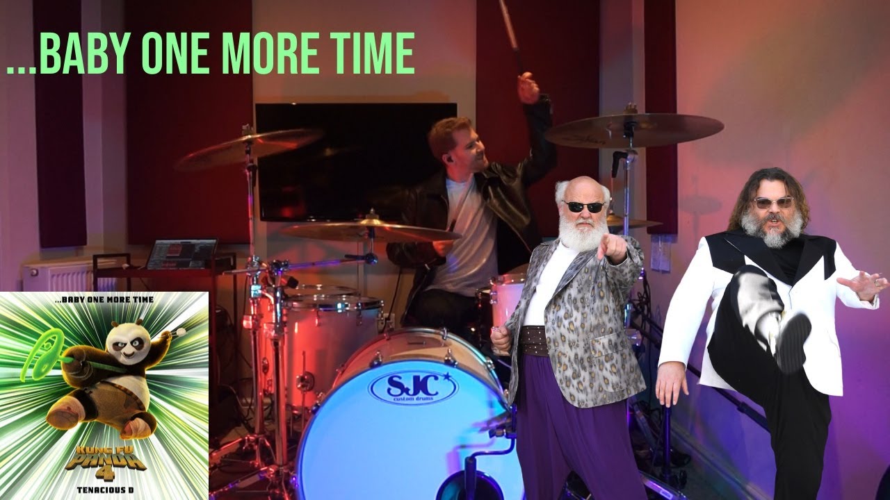 Tenacious D - ...Baby One More Time (From Kung Fu Panda 4) (DRUM COVER)