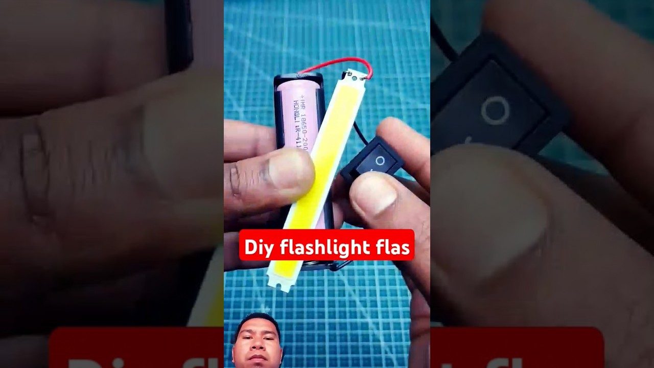 DIY Flashlight flash #diy #experiment #collaborative #short #campinglight #remix