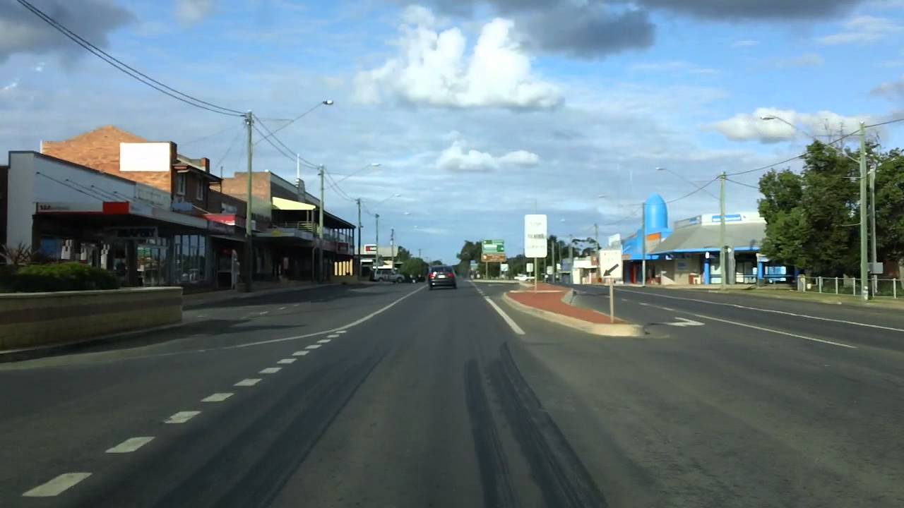 Miles Queensland Australia A Drive Through