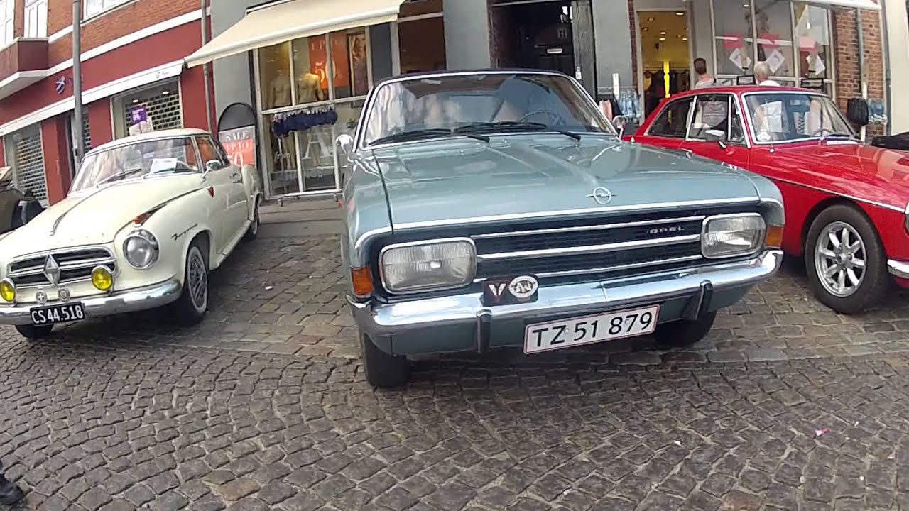 Veteran biler på Køge torv