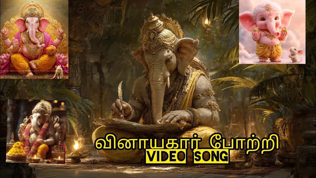 வினாயகர் போற்றி Video song #manickamviews #trending #devotional #lordganesh #godsong #devotionalsong
