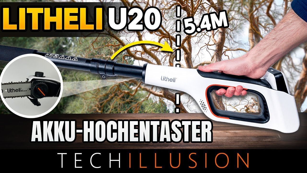 🔥WAS TAUGT die GÜNSTIGE Akku-Teleskopsäge von LITHELI?!😱 - Litheli U20 EGT050070 - Review & Test