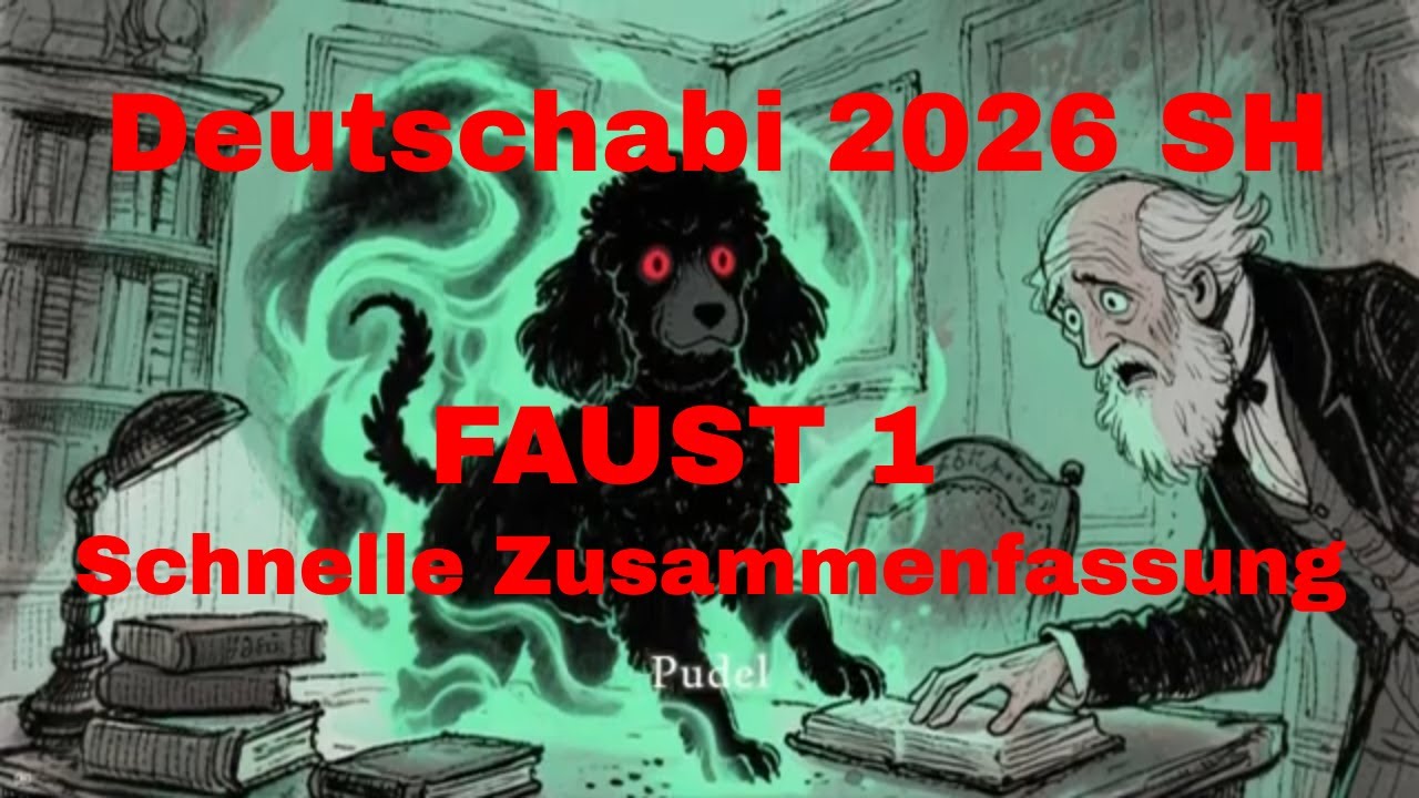 Deutschklausur? Faust 1 in 3 Minuten